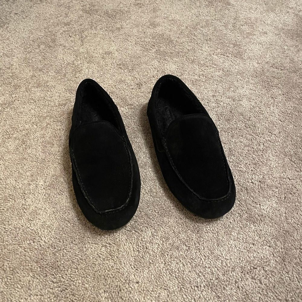 Vince black suede slipper size 10 men - NEW NEVER WORN